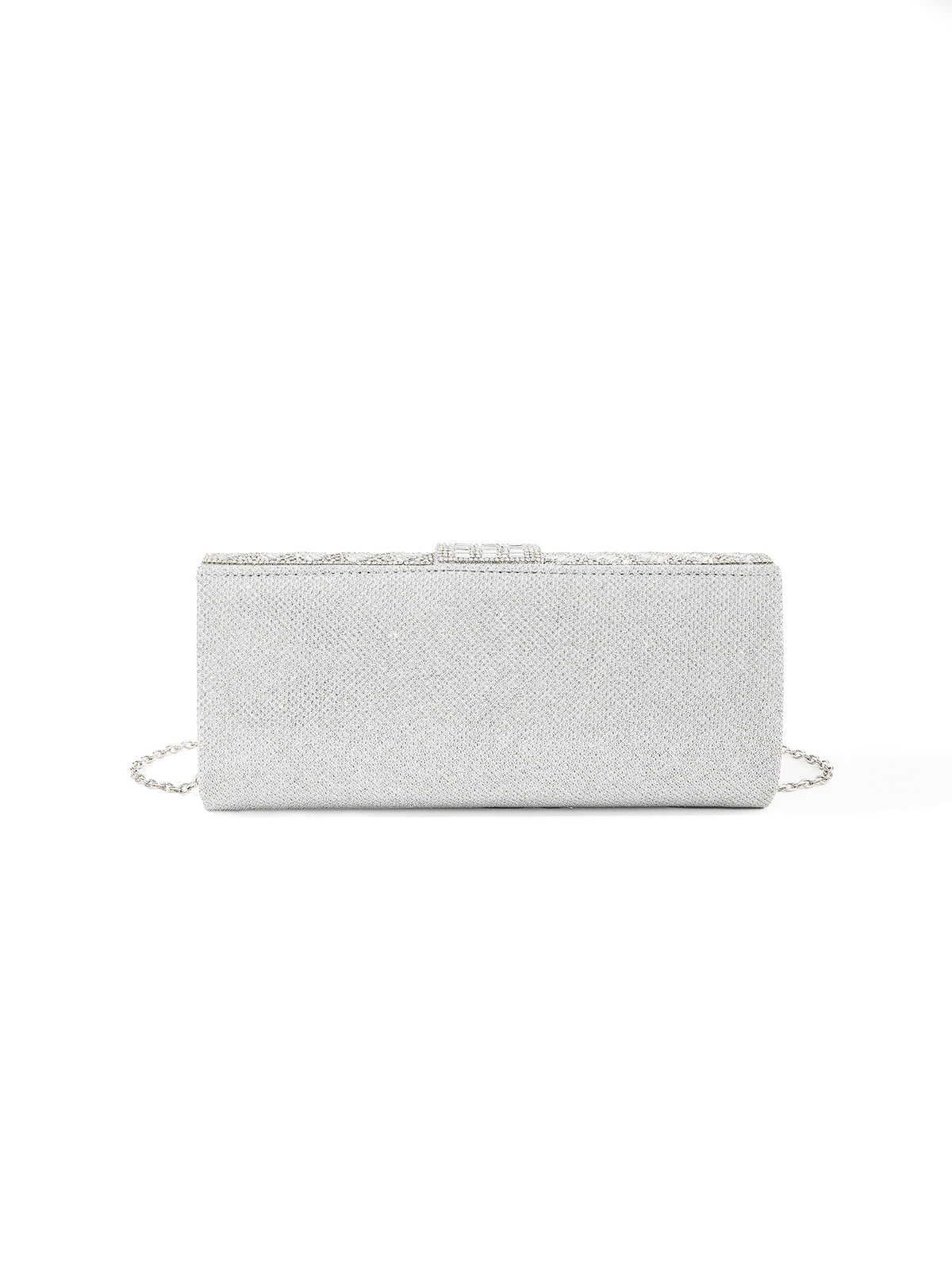 Celeste Crystal Evening Clutch