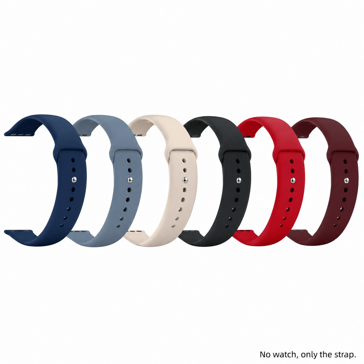Everyday Silicone Watch Band Set