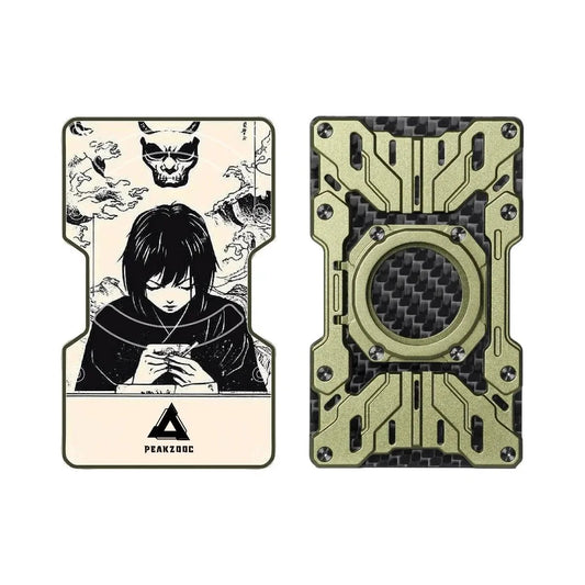 Customize Mech Guard Metal Wallet RFID Safe with Personalized Pattern