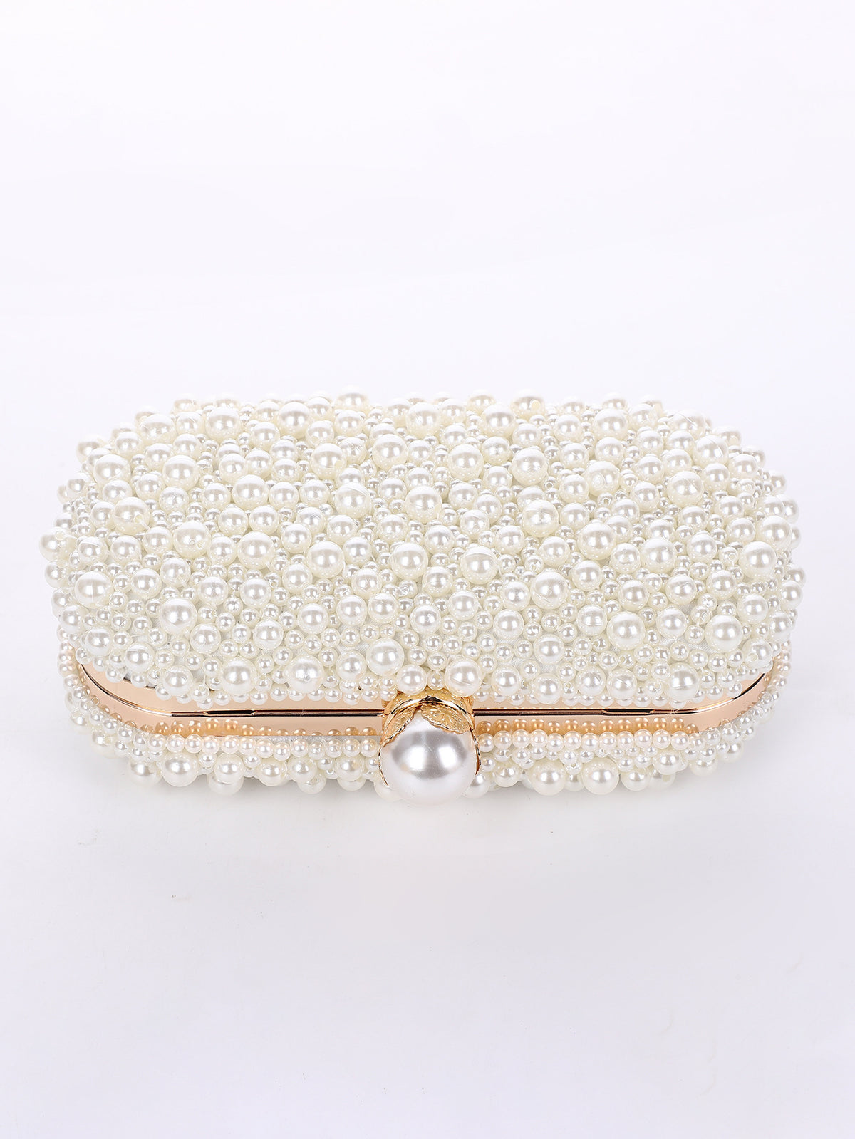 Pearl Frame Clutch — Refined Vintage Detail