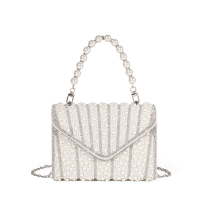 Pearl Radiance Evening Bag — Refined Elegance for Special Moments