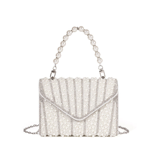 Pearl Radiance Evening Bag — Refined Elegance for Special Moments