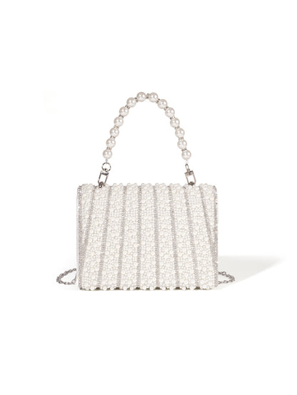 Pearl Radiance Evening Bag — Refined Elegance for Special Moments