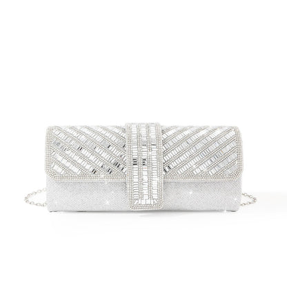 Celeste Crystal Evening Clutch