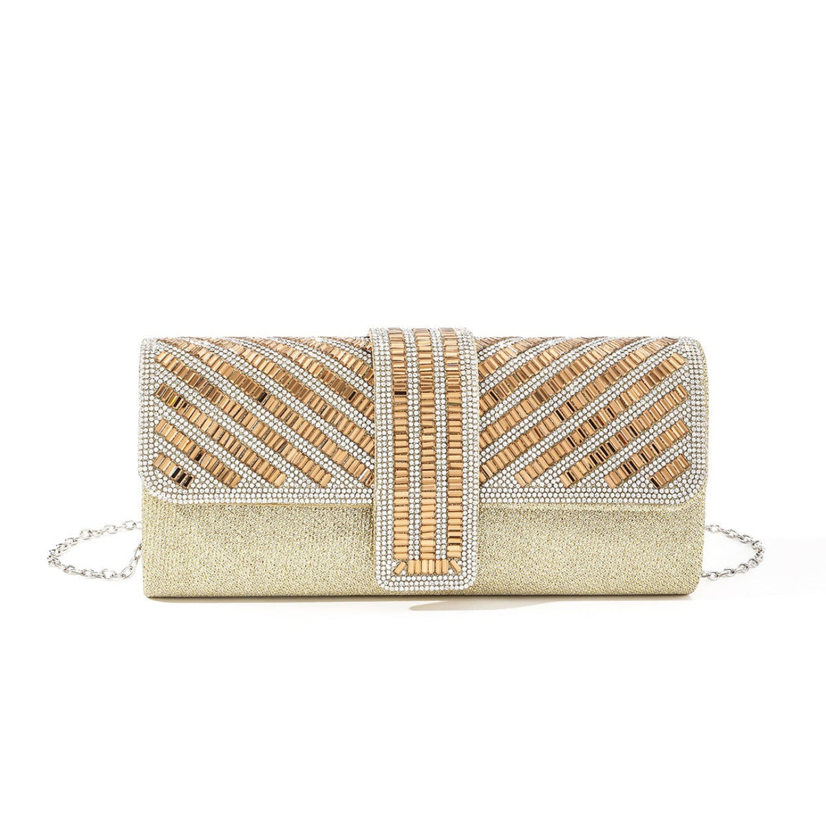 Celeste Crystal Evening Clutch