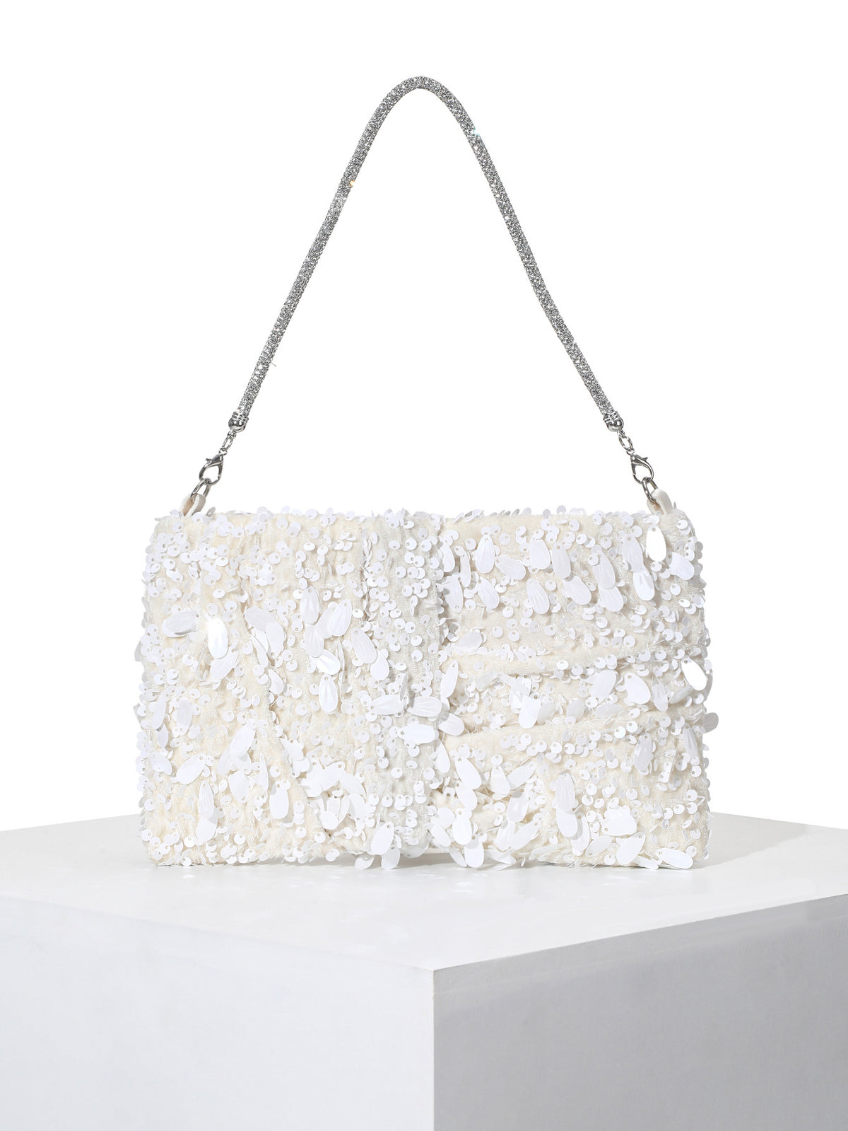 Sequin Shoulder Bag — Sparkling Evening Style