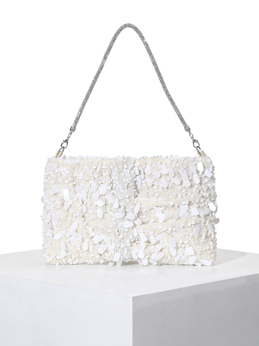 Sequin Shoulder Bag — Sparkling Evening Style