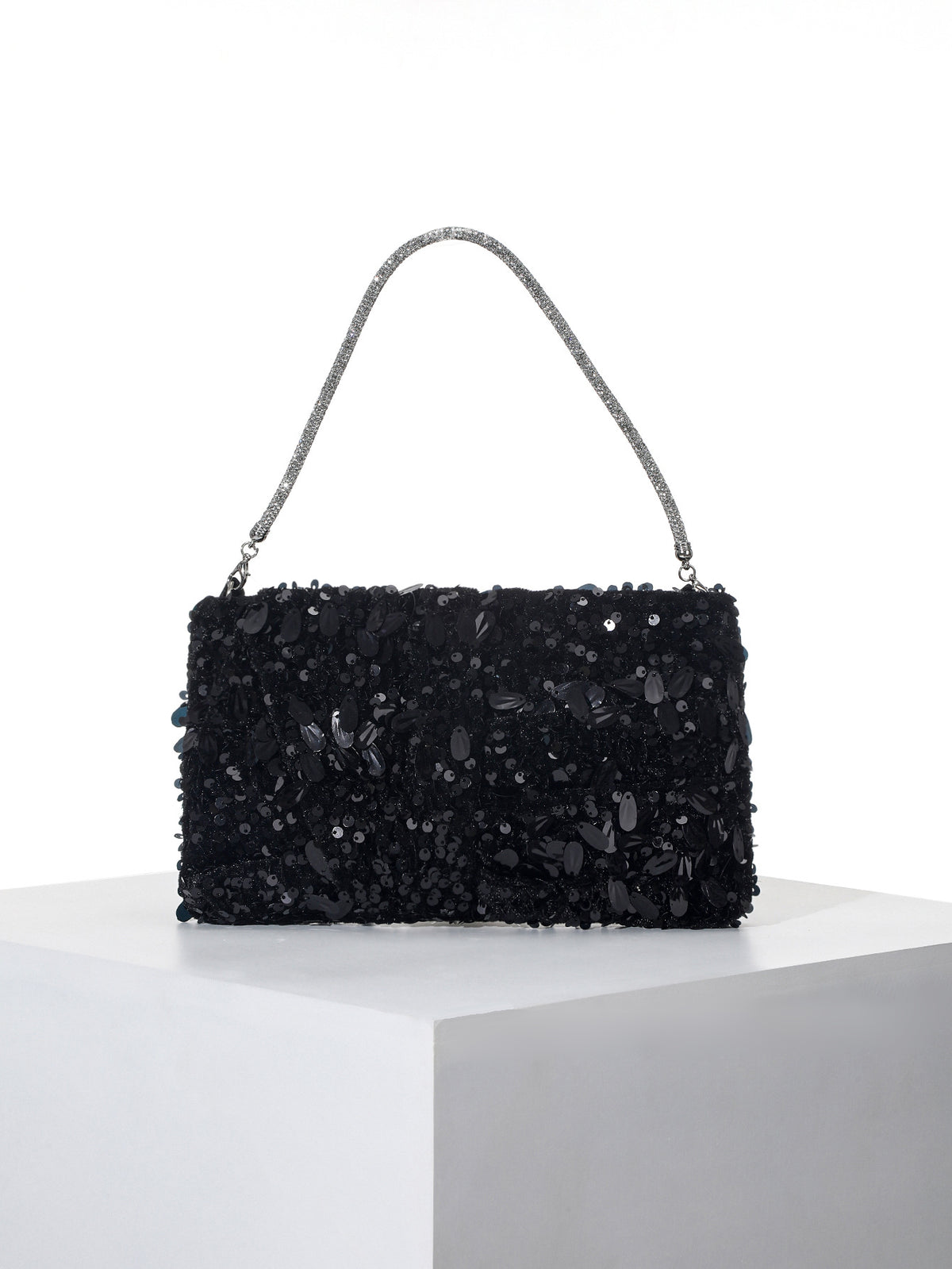 Sequin Shoulder Bag — Sparkling Evening Style