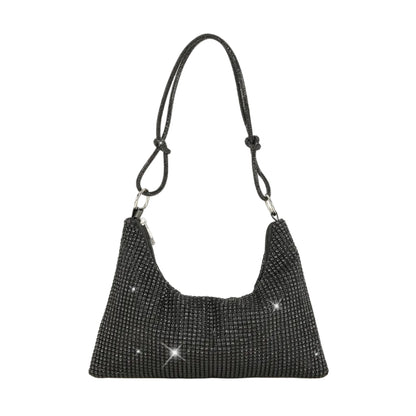 Crystal Mesh Shoulder Bag — Effortless Shine