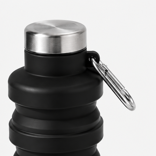 Collapsible Silicone Water Bottle