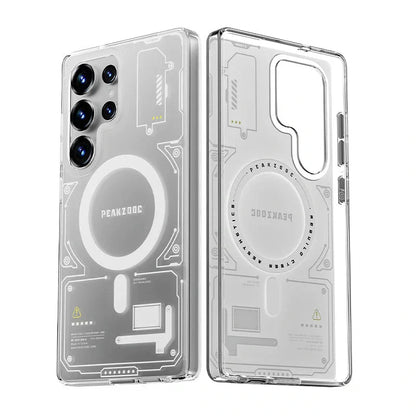 Neuron Series MagSafe Phone Case - Transparent Frame