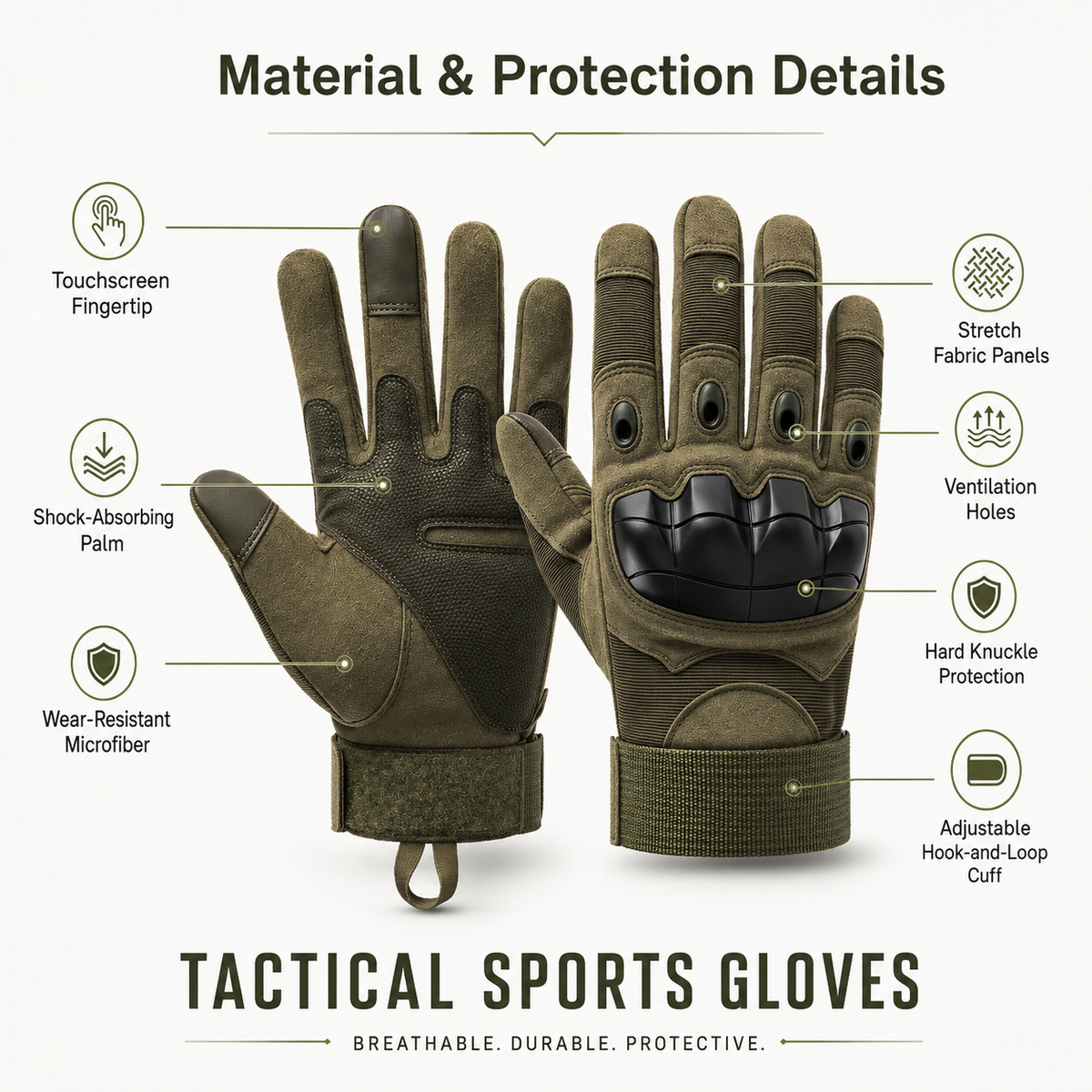 Protective Outdoor Gloves — Built for Grip & Comfort