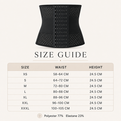 Sculpting Waist Trainer — Flexible Support & Comfort