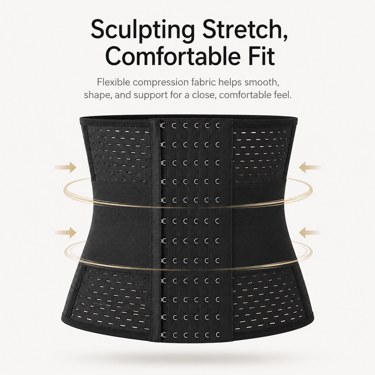 Sculpting Waist Trainer — Flexible Support & Comfort