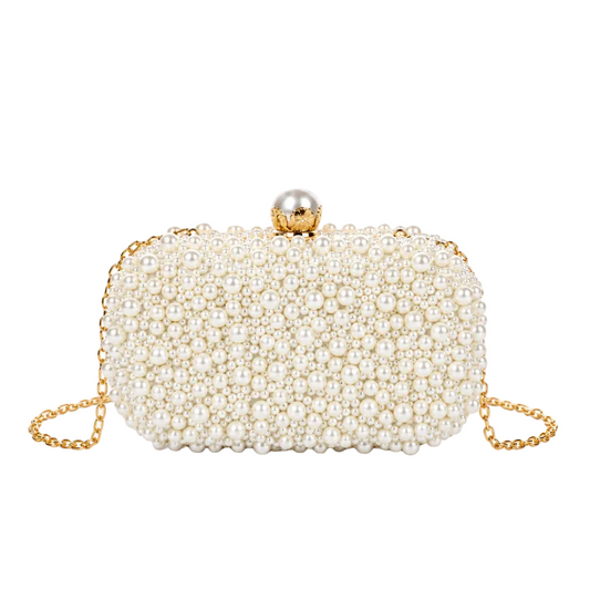 Pearl Frame Clutch — Refined Vintage Detail