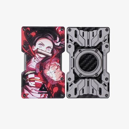 Customize Mech Guard Metal Wallet RFID Safe with Personalized Pattern