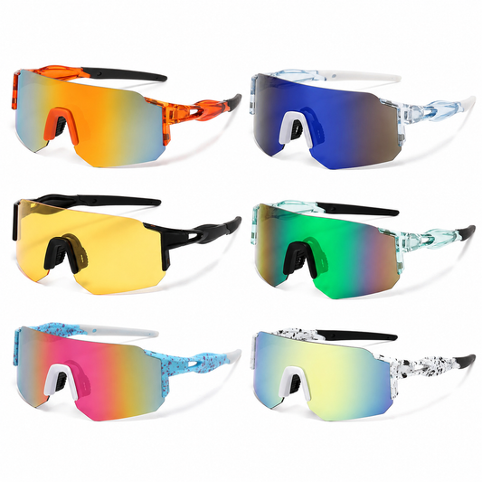 UV400 Cycling Sunglasses for Men | Windproof Sports Eyewear
