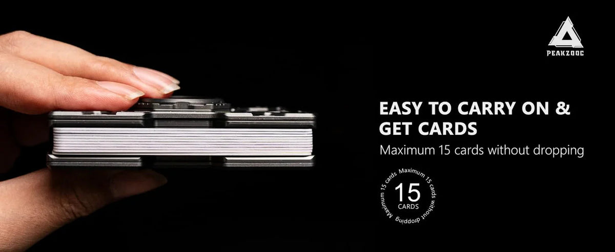 Mech Guard Metal Wallet RFID Blocking Aluminum EDC Wallet