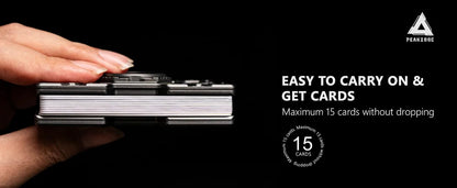 Mech Guard Metal Wallet RFID Blocking Aluminum EDC Wallet