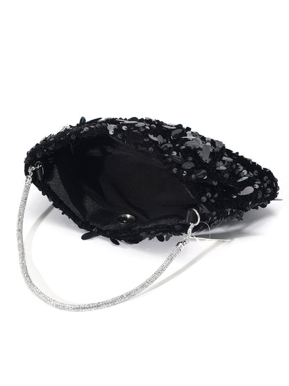 Sequin Shoulder Bag — Sparkling Evening Style