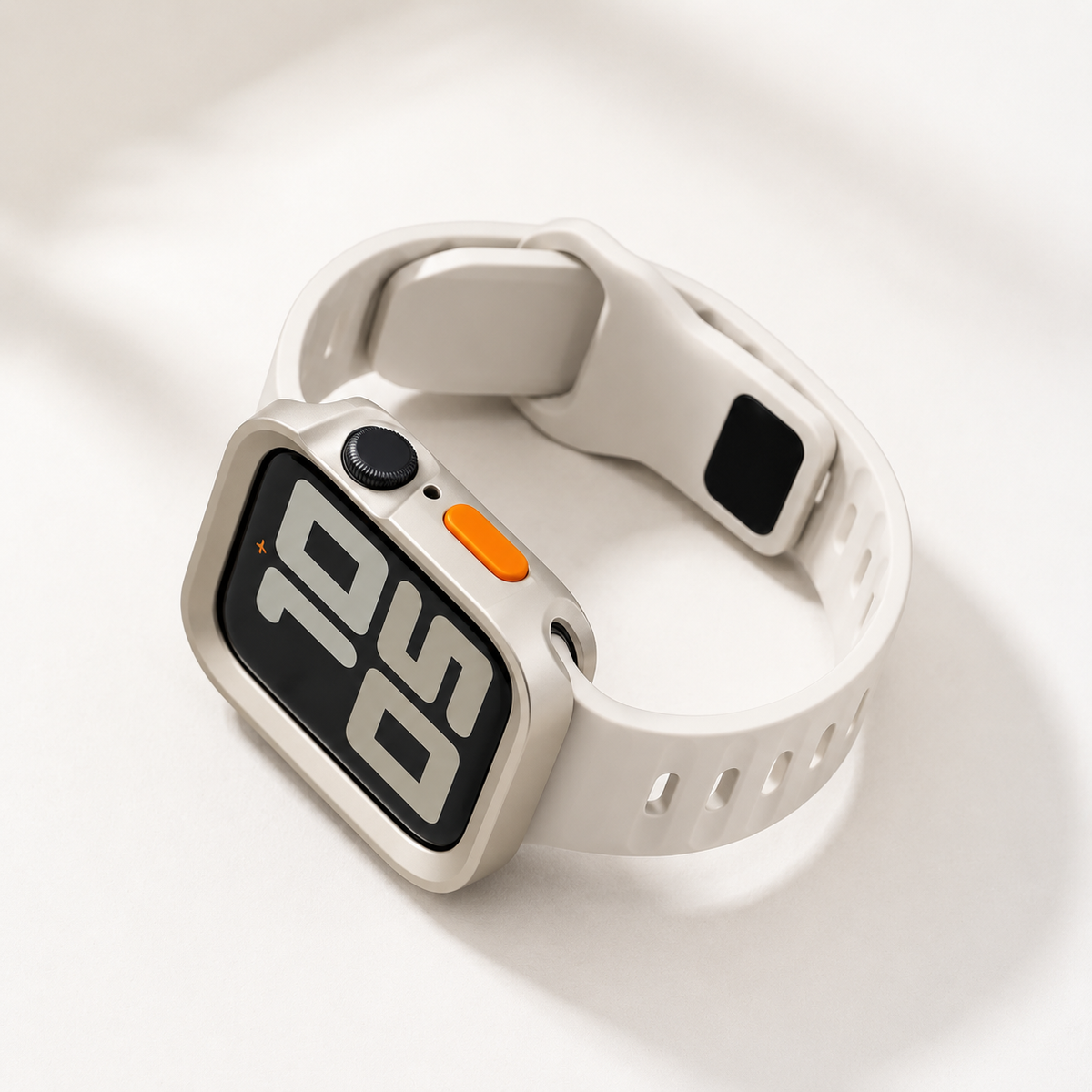 Soft Silicone Band & Protective Case Set