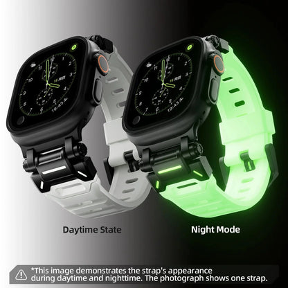 FKM Glow Sport Band for Apple Watch Ultra/Series – Tactical Strap