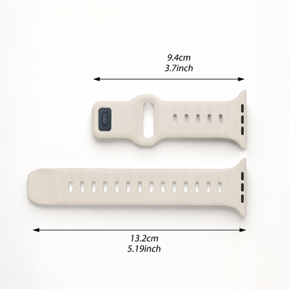 Soft Silicone Band & Protective Case Set