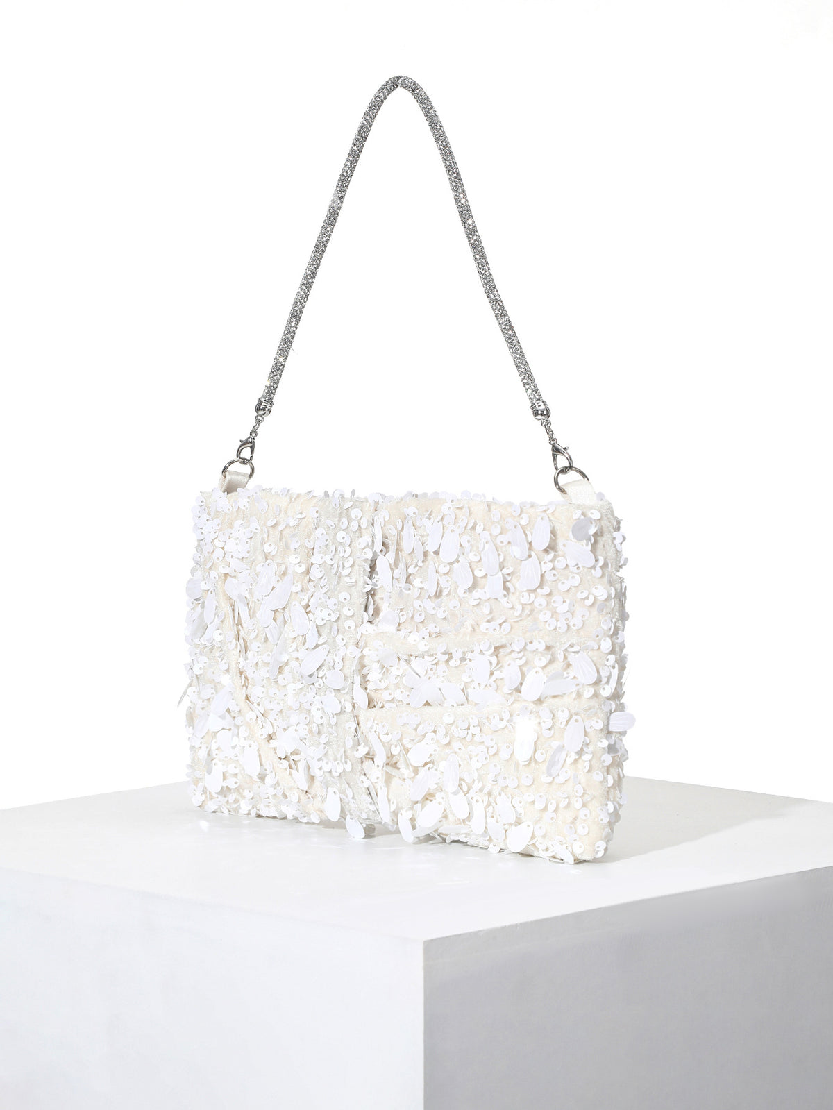 Sequin Shoulder Bag — Sparkling Evening Style