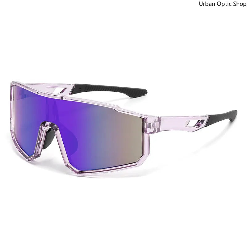 Colorful Shield Sunglasses | UV400 Cycling & Beach Eyewear