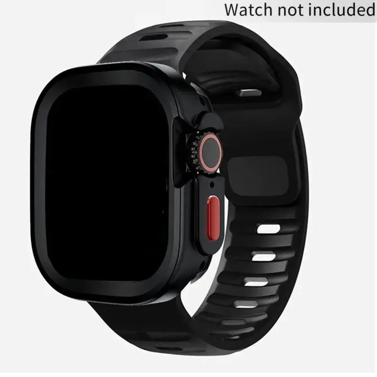 Soft Silicone Band & Protective Case Set