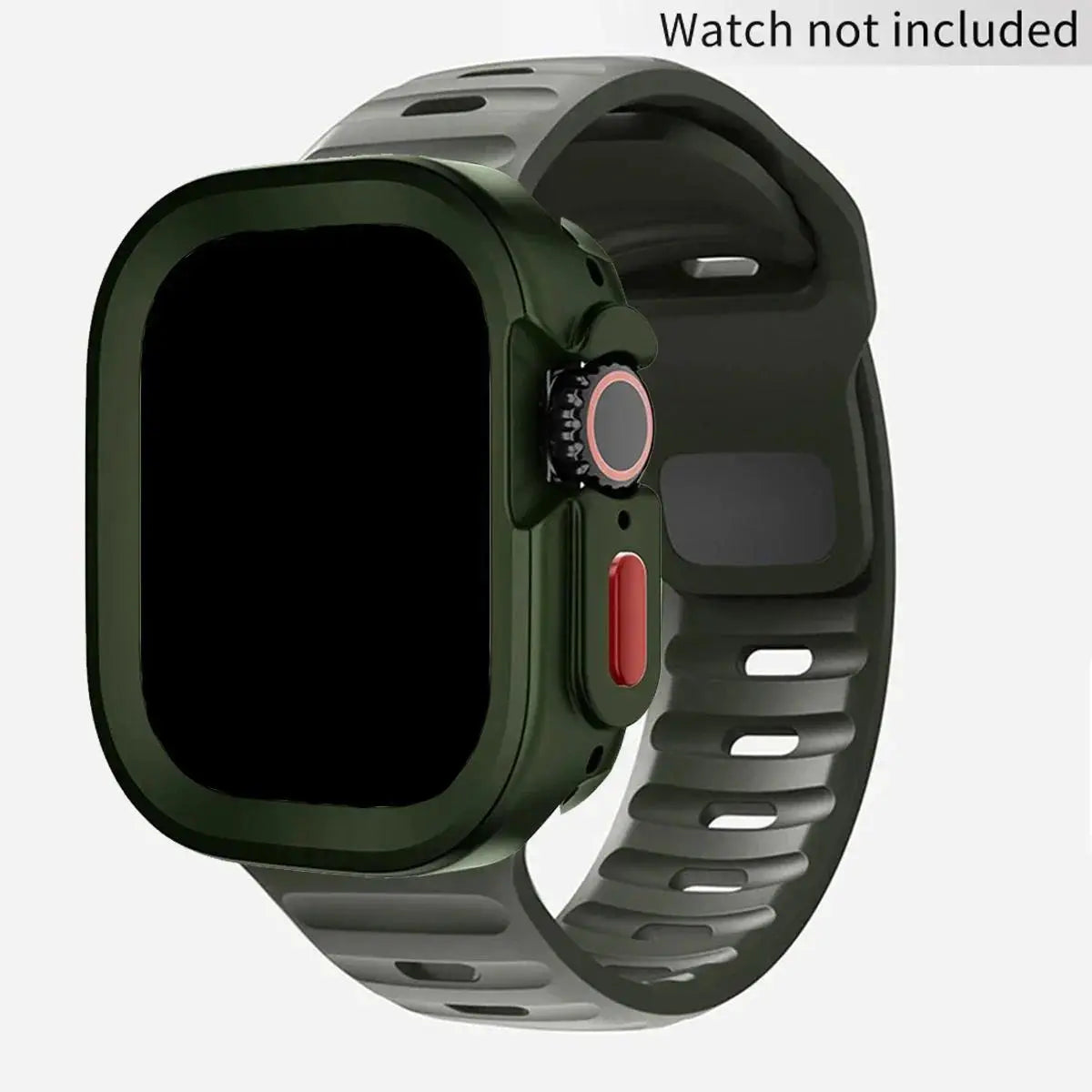 Soft Silicone Band & Protective Case Set