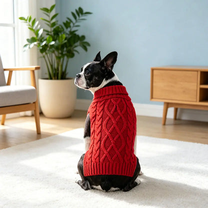 Cozy Knit Sweater — Warm Comfort for Your Little Companion