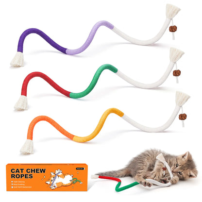 Natural Cotton Cat Chew Rope Toy