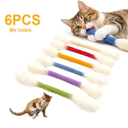 Natural Cotton Cat Toy Set