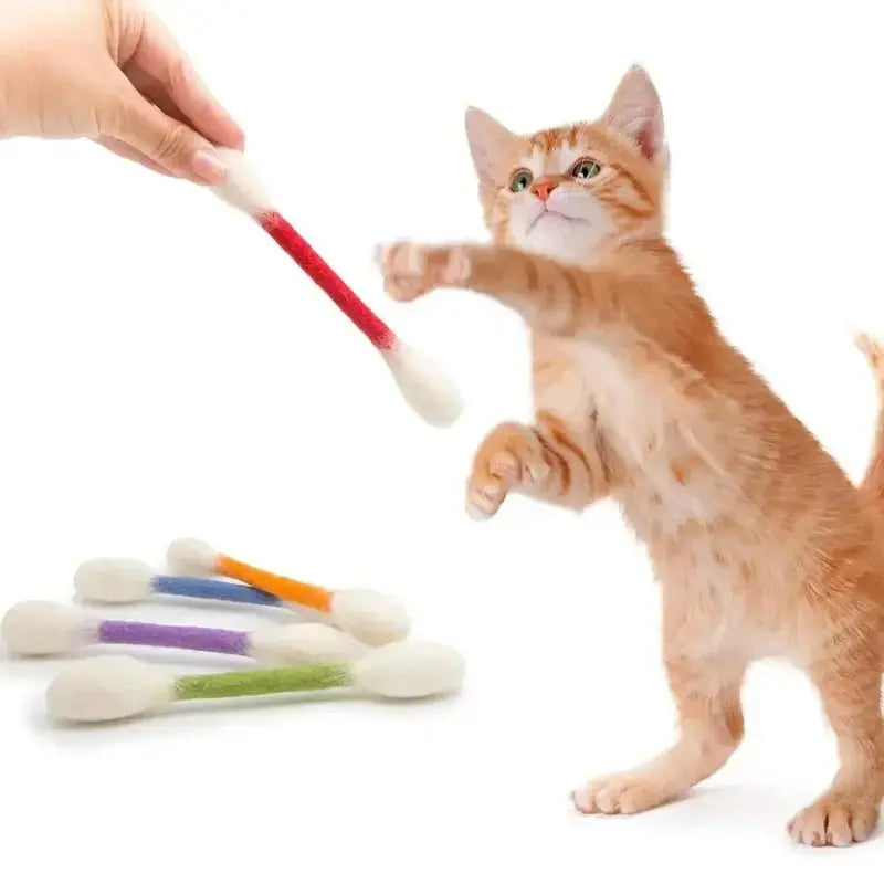 Natural Cotton Cat Toy Set