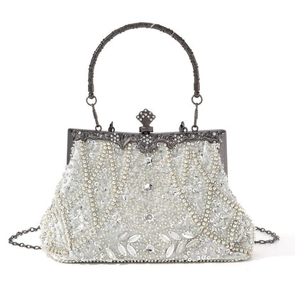 Beaded Evening Bag — Vintage-Inspired Elegance