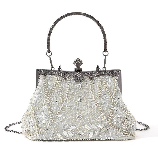 Beaded Evening Bag — Vintage-Inspired Elegance