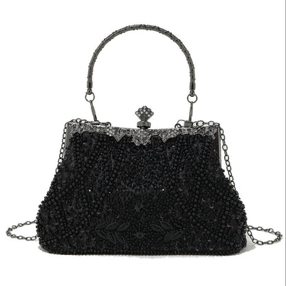 Beaded Evening Bag — Vintage-Inspired Elegance