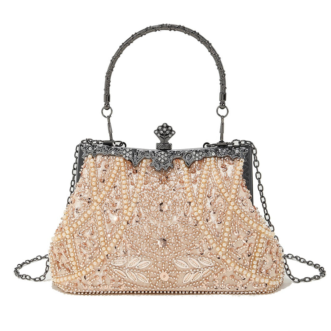 Beaded Evening Bag — Vintage-Inspired Elegance