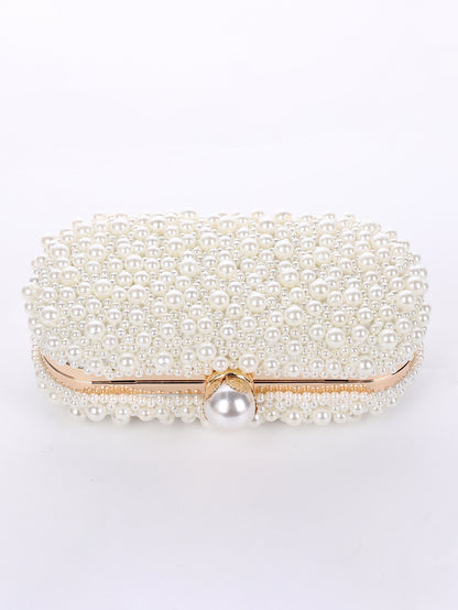 Pearl Frame Clutch — Refined Vintage Detail