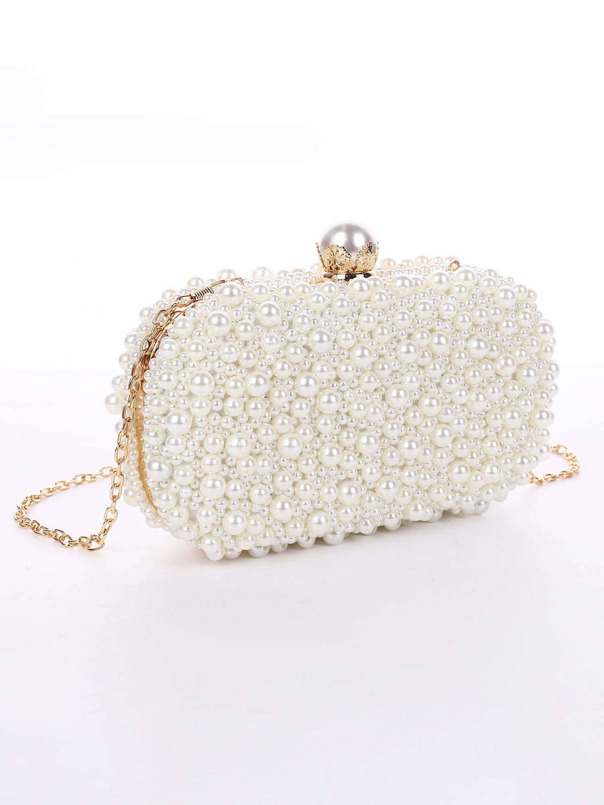 Pearl Frame Clutch — Refined Vintage Detail