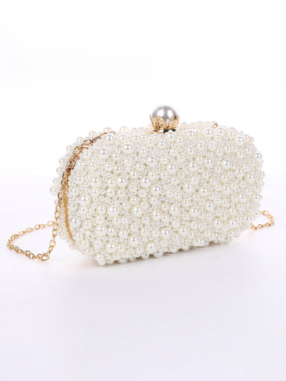 Pearl Frame Clutch — Refined Vintage Detail