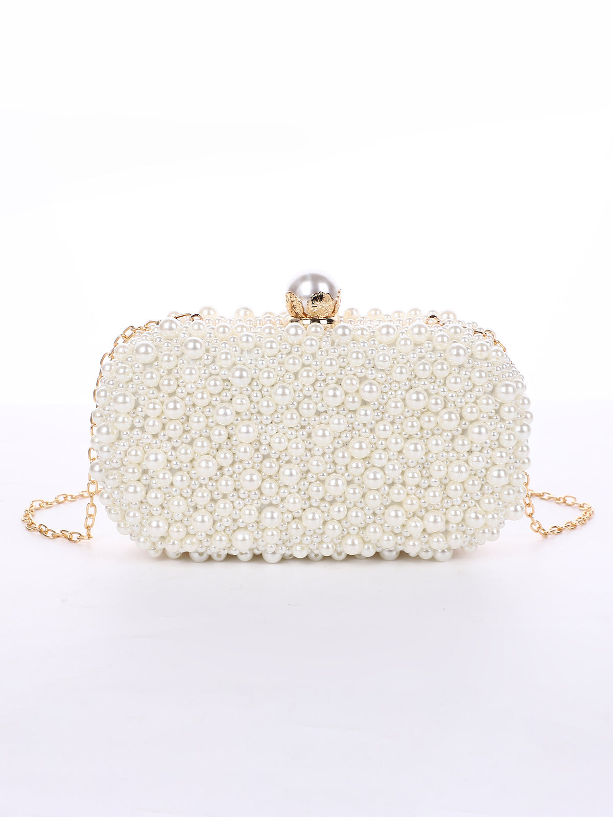 Pearl Frame Clutch — Refined Vintage Detail