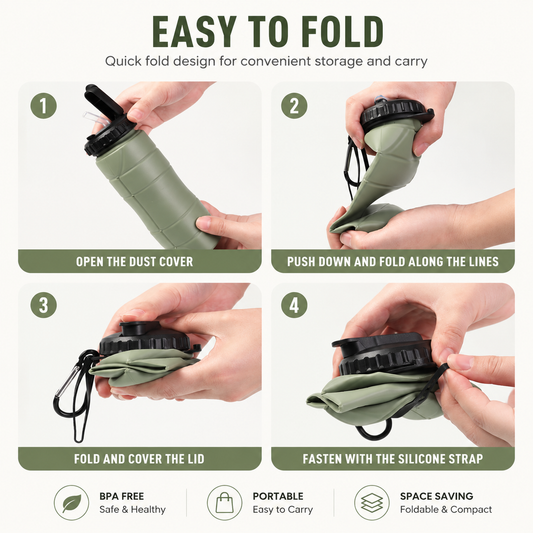 The Everyday Collapsible Silicone Bottle