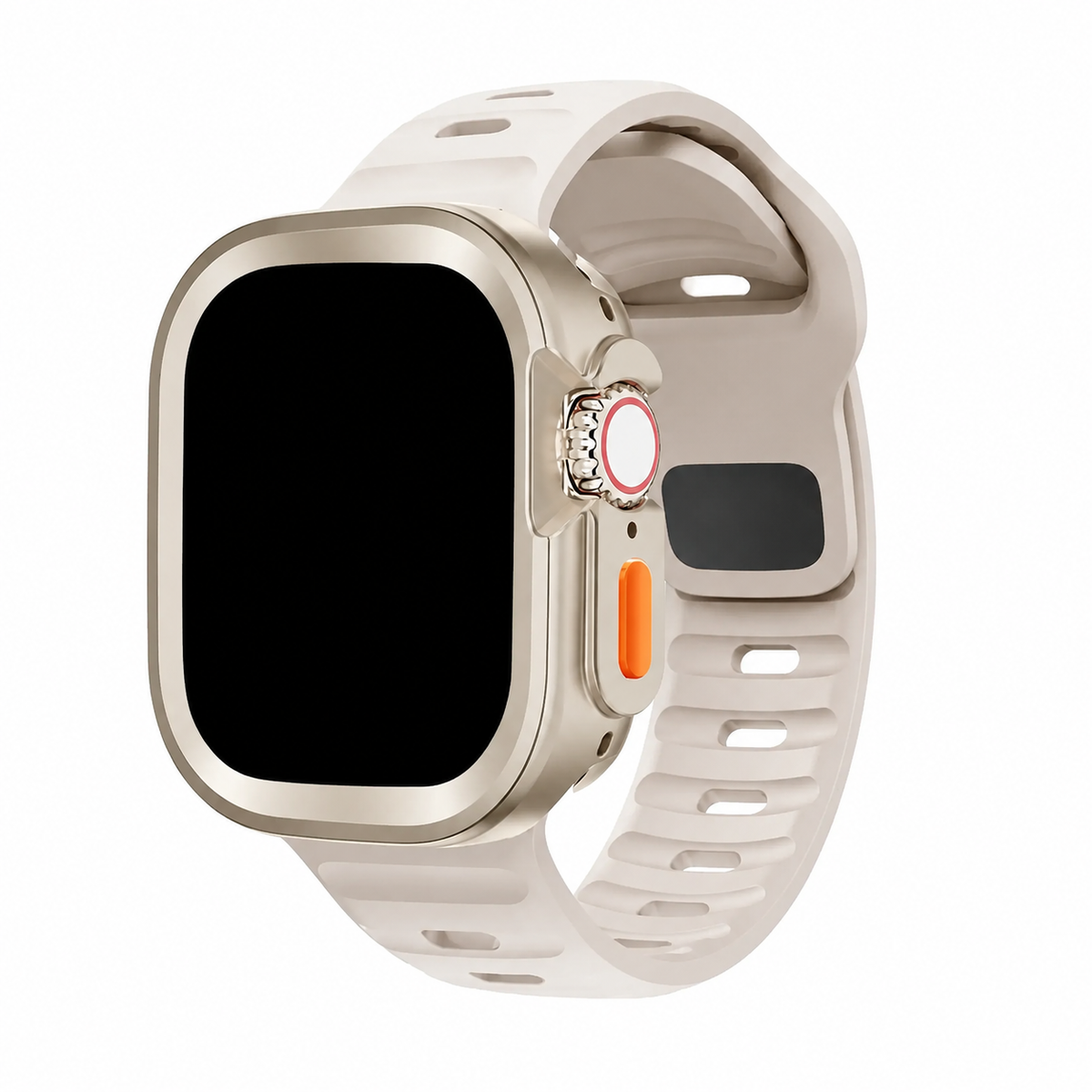 Soft Silicone Band & Protective Case Set