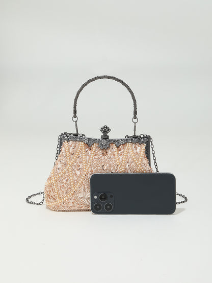 Beaded Evening Bag — Vintage-Inspired Elegance